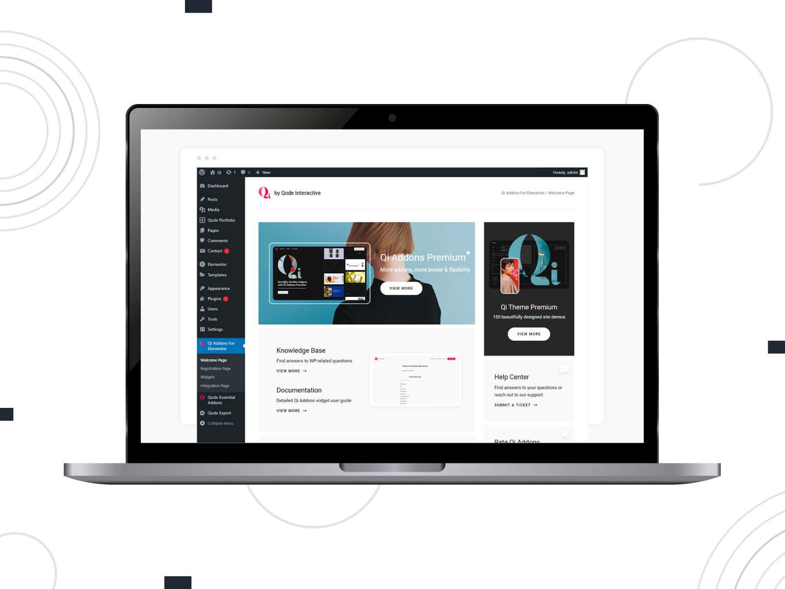 Qi Addons - one of the best WordPress plugins to manage advertisements.