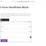 Contact Form Block