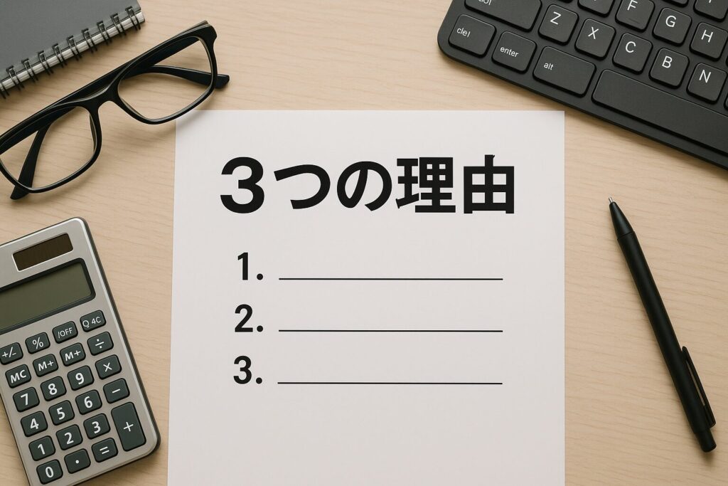 北陸商事が選ばれる3つの理由