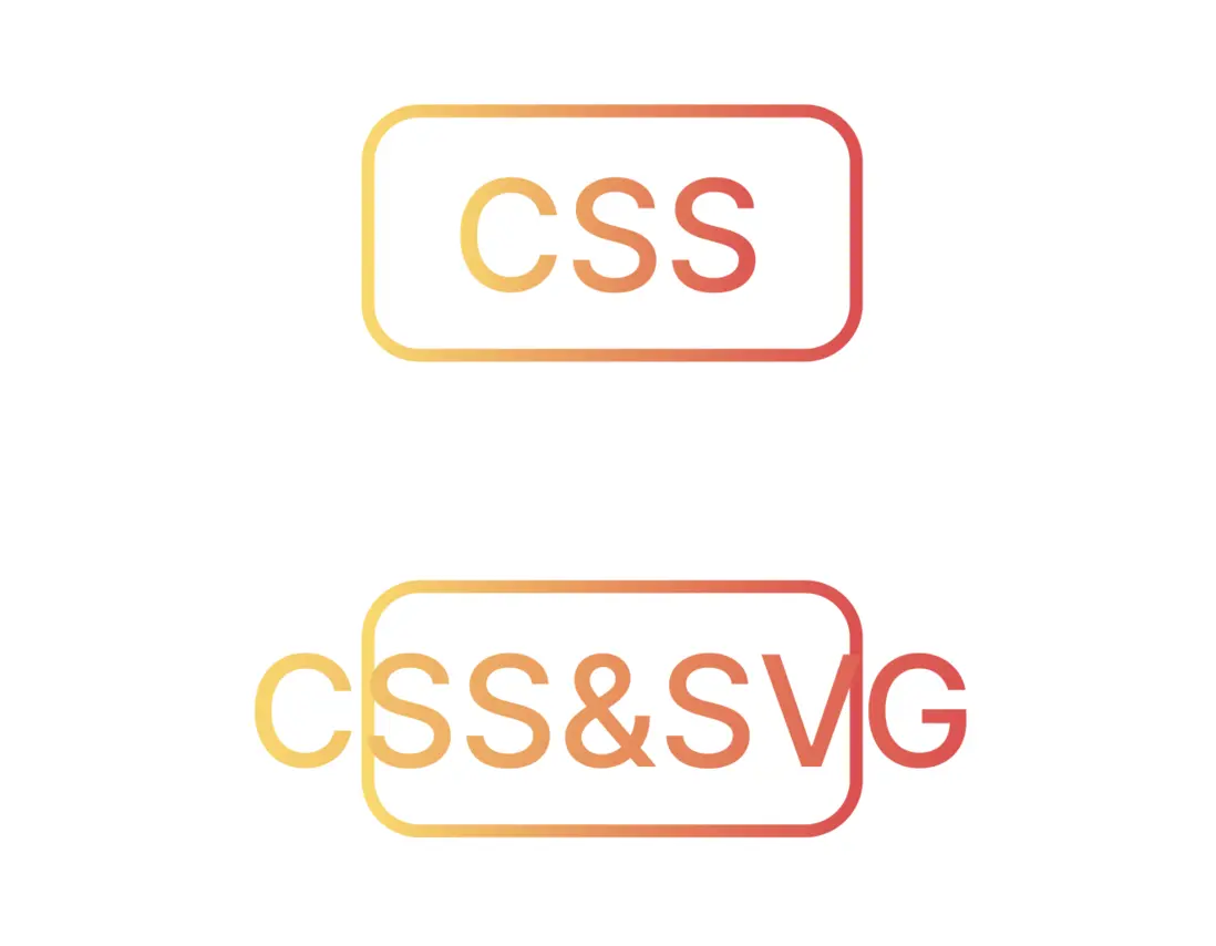 CSS 中 SVG 渐变边框的应用