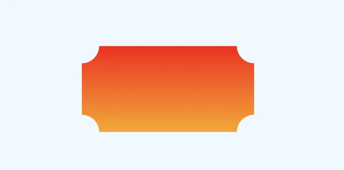 SVG 来代替径向渐变的方式