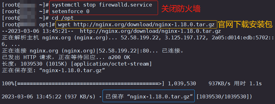 安装 Nginx