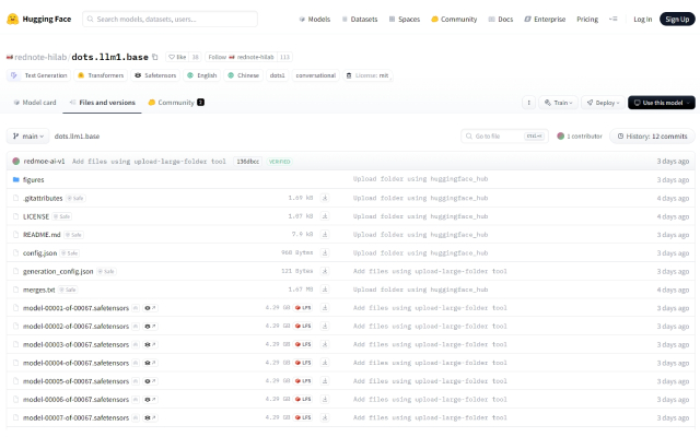小红书发布首个开源大模型 dots.llm1:11.2 万亿非合成数据助力中文性能提升