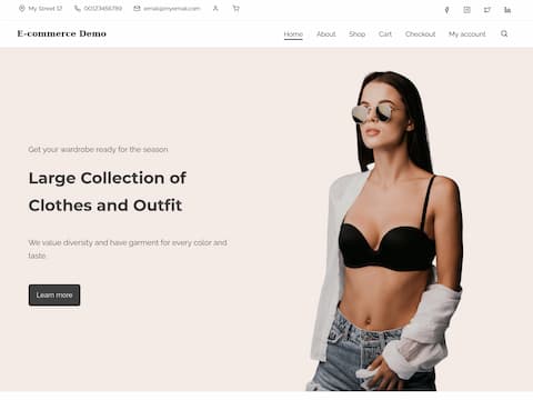 Prespa E-commerce demo