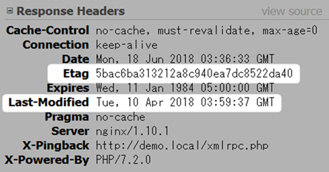 応答ヘッダー 応答ヘッダー