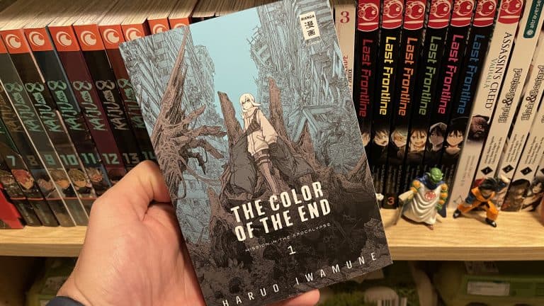 Manga-Comic "The Color of the End" in Super-Edition, perfektes Sammlerstück.