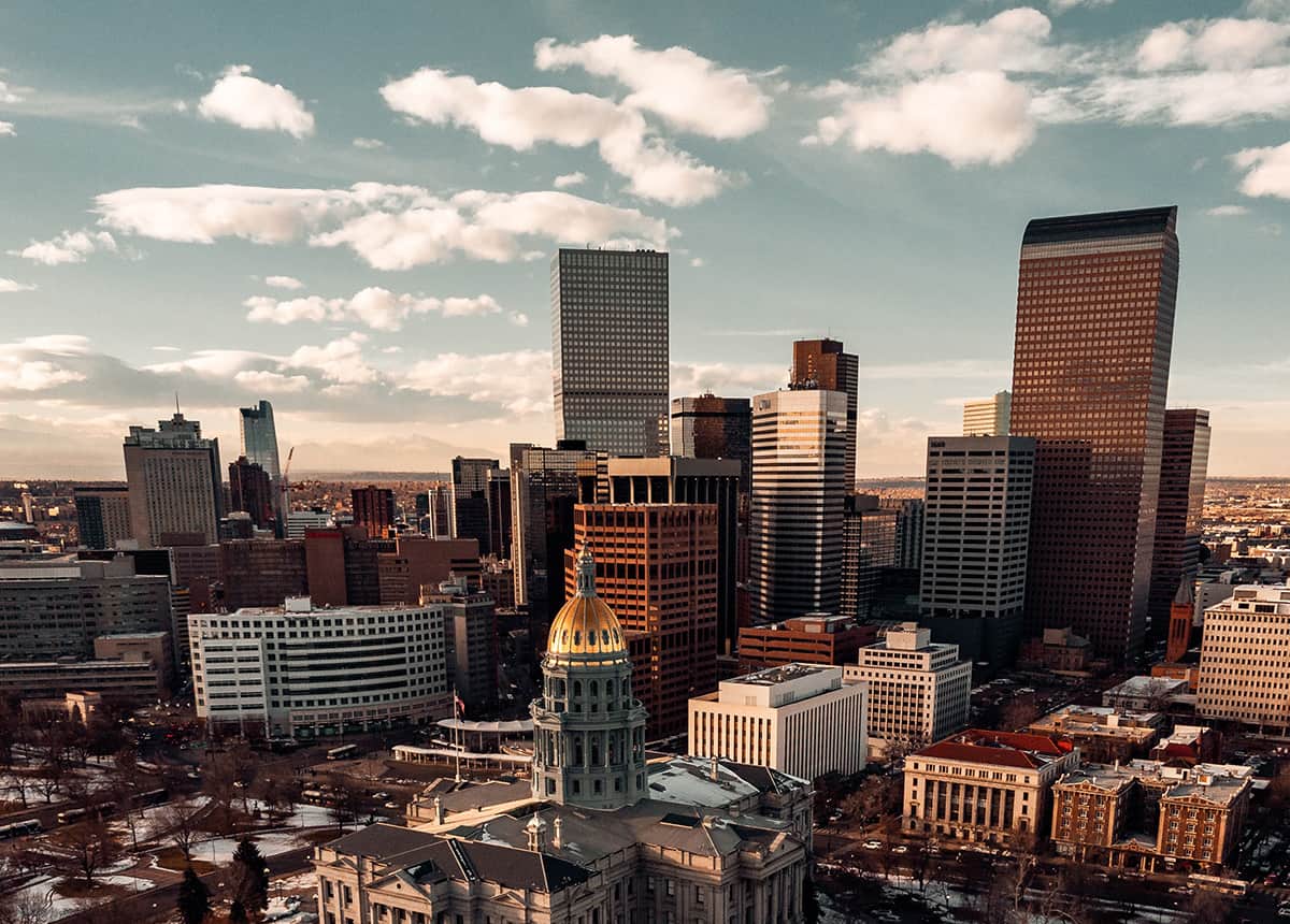 Map Location of Market Square Map showing location of 16 Market Square with nearby businesses at 16th St Mall, Denver.