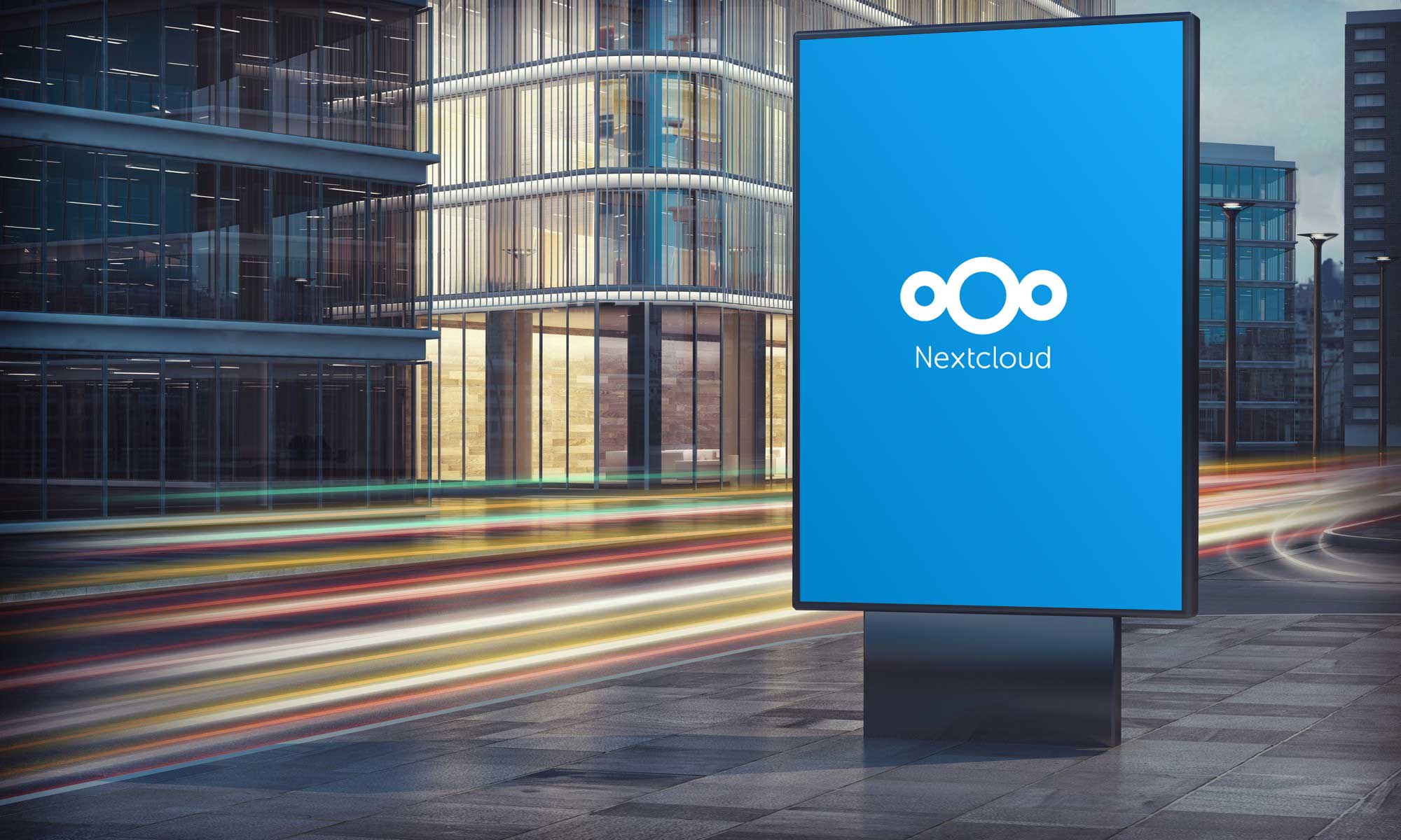 Nextcloud brand advertising Nextcloud brand advertising