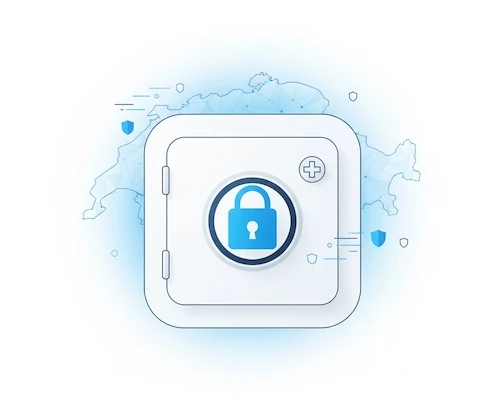 Illustratie van de beveiliging en privacy van Cal24h