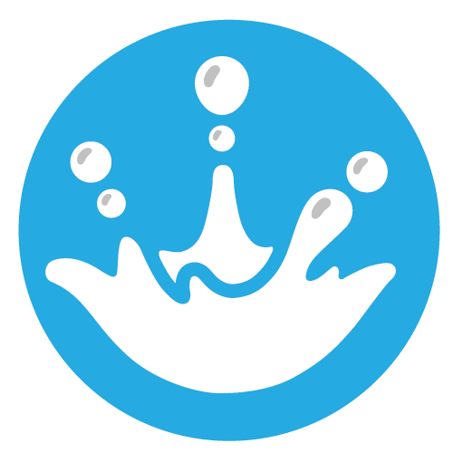 National Trail has two spraygrounds with multiple water features, including nozzles and shower-type heads, installed on a concrete pad with no standing water.