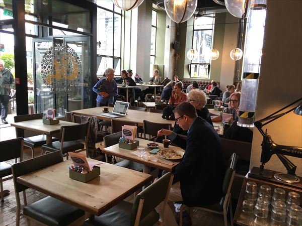 ニュージーランドの旅行先でもカフェ