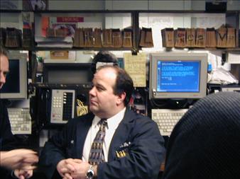 Mike Beekman at work