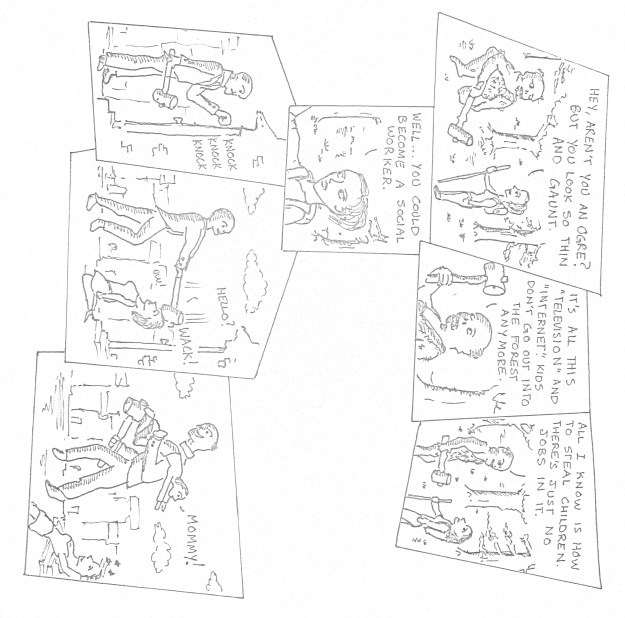 Comic 42 - Unemployed Ogre