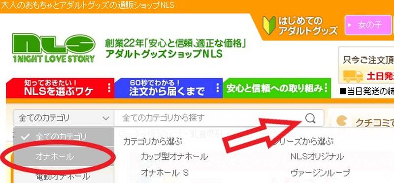 アダルトグッズのNLS027