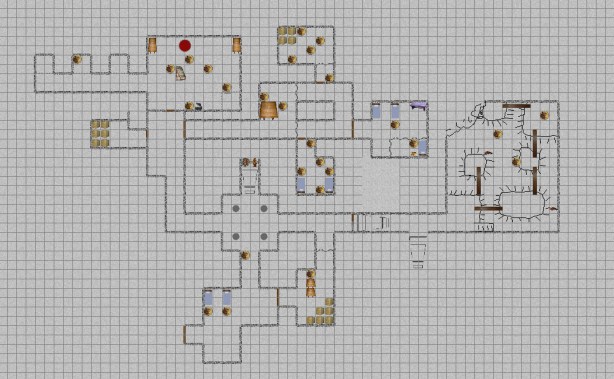 Keep on the Shadowfell Map 1 Keep on the Shadowfell Map 1