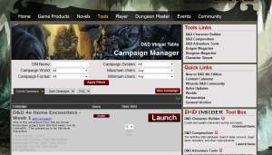 Virtual Table Intro Screen