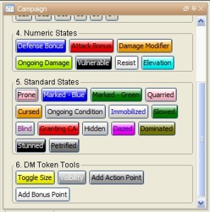 Campaign Window - Conditions