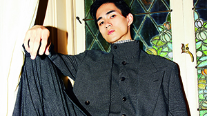 杢調プリンス・オブ・ウェールズ柄三揃い