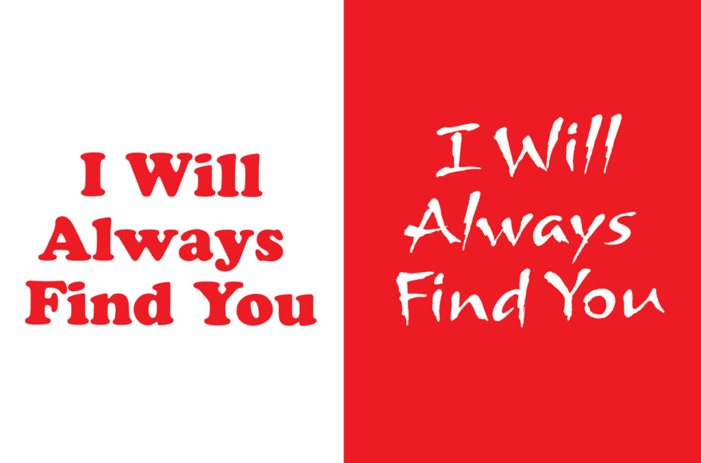 porównanie deux polityk de caractères différentes et de leur wpływających na postrzeganie tekstu