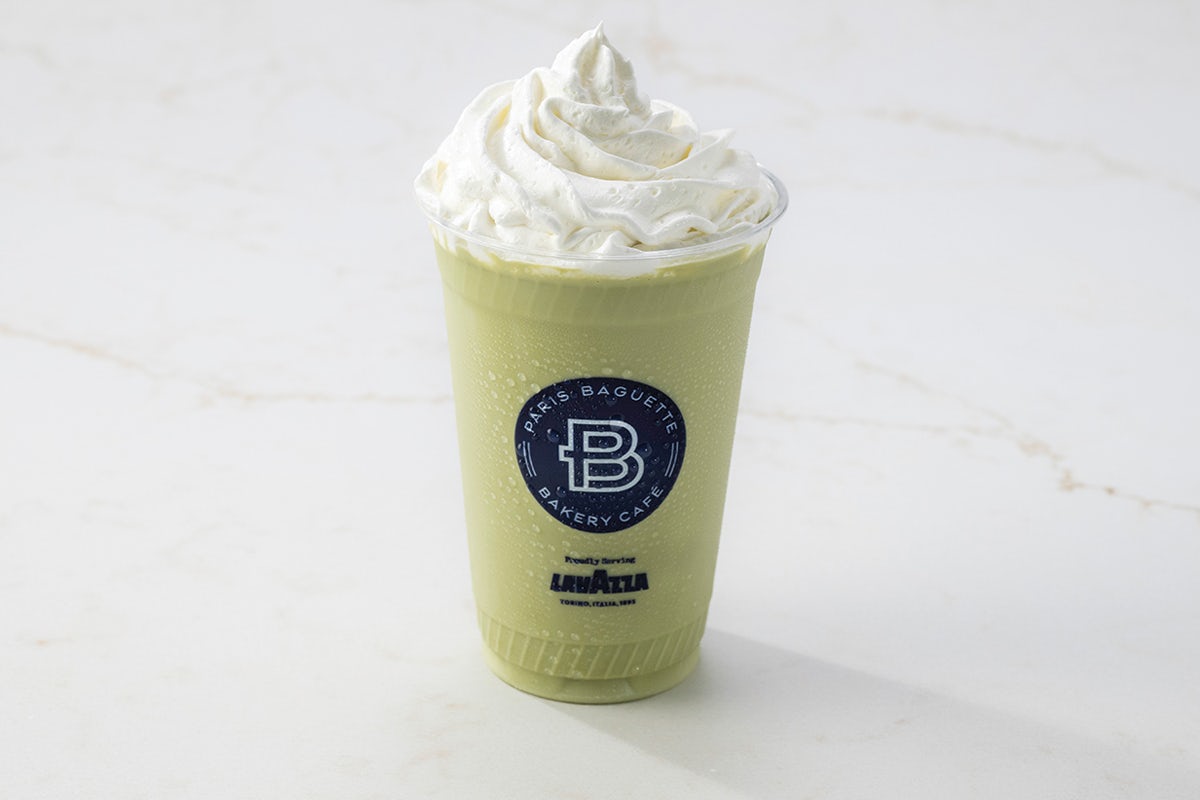 Lavender Matcha Frappe