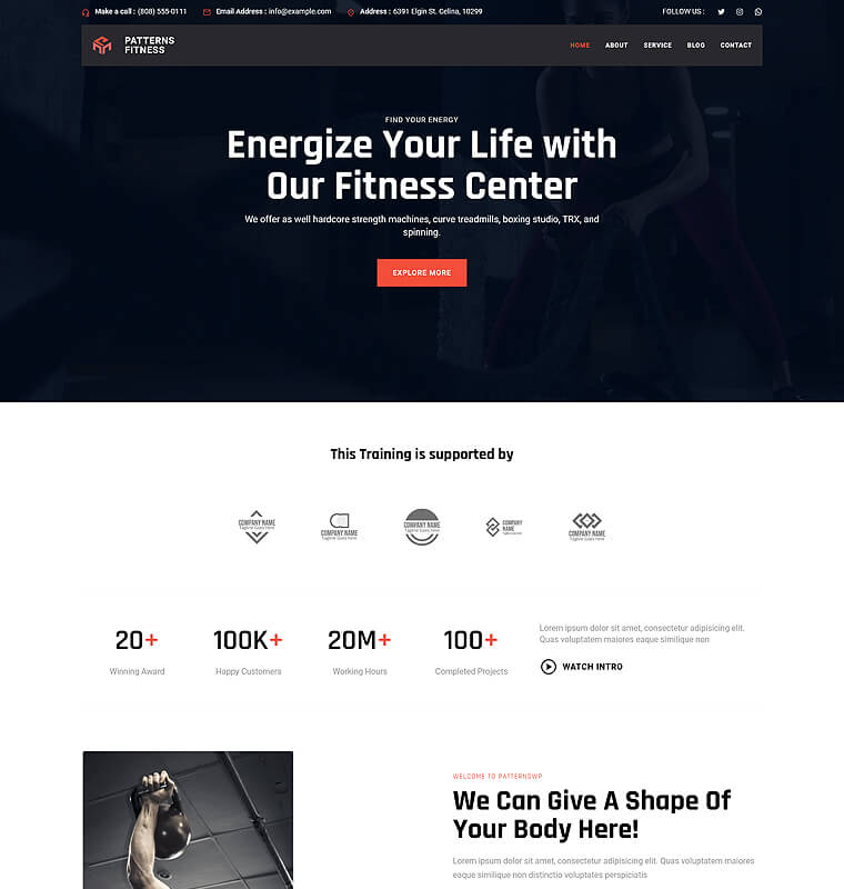 Patterns Fitness 1 patterns fitness