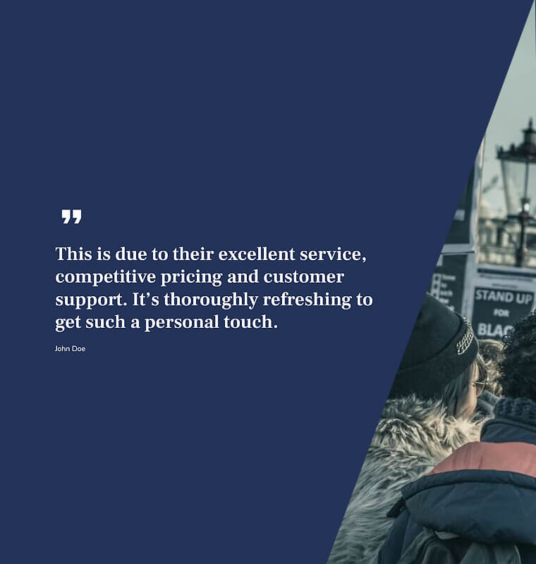 Testimonial 6 Testimonial