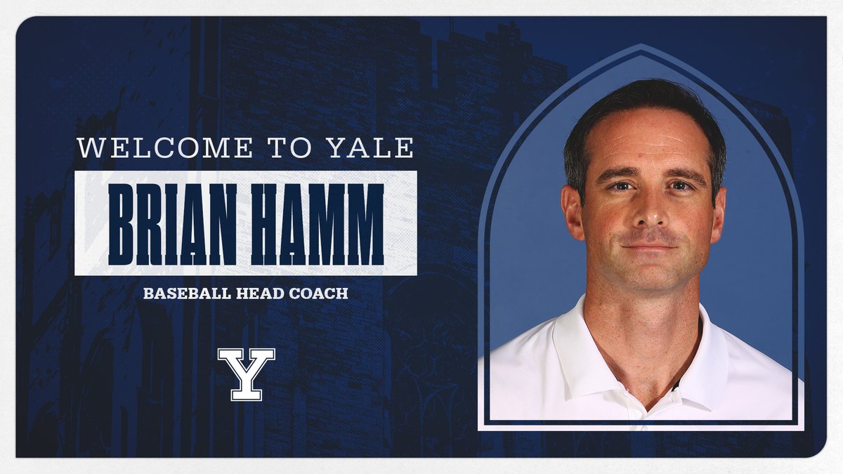 Welcome to Yale, Brian Hamm