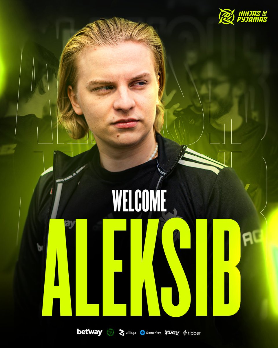 We welcome AleksiB to the Ninjas In Pyjamas!