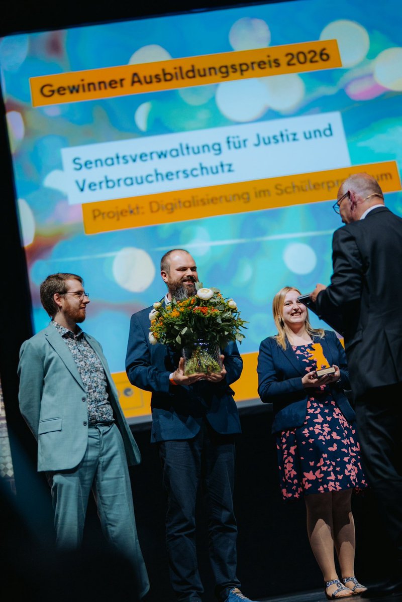 Verleihung des Ausbildungspreises 2026 beim PEP & Perspektiven