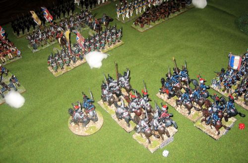 2 Hussars charge Highlanders