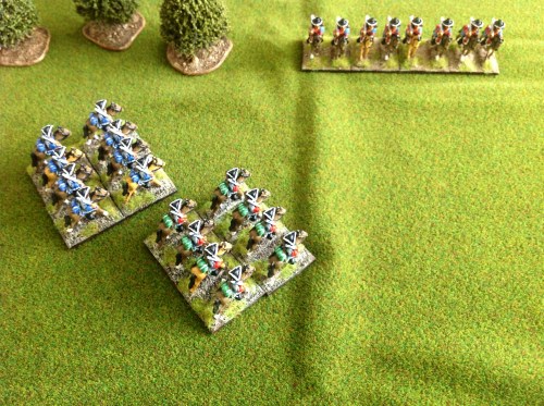 Dutch cavalry on the flank