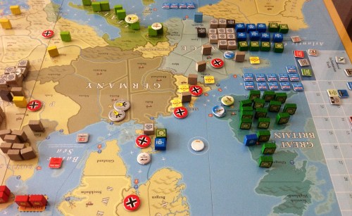 View from the Allied side