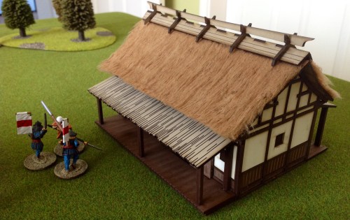 Clash outside the building