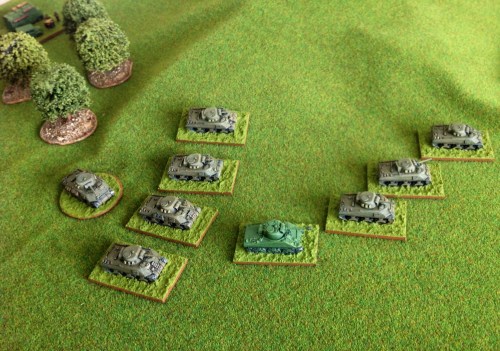Shermans advance