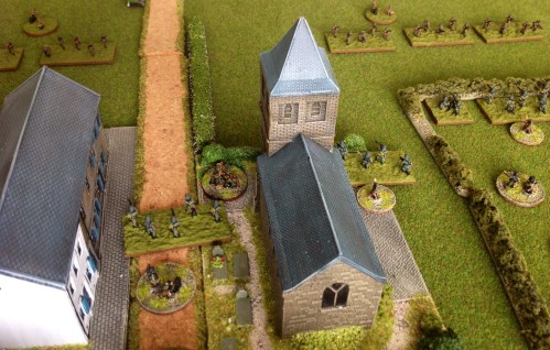 Germans in the village