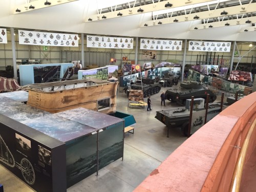 Overview of the large hall