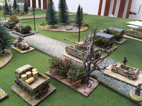 German left flank