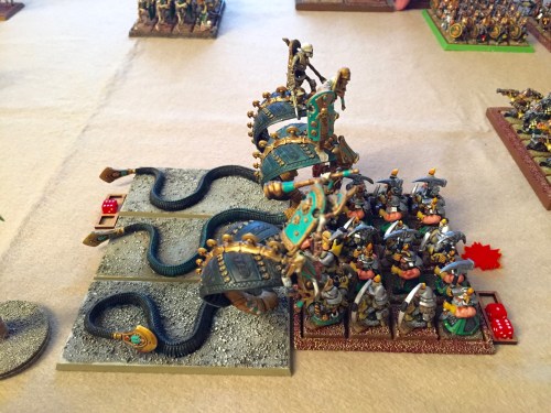 Rangers clash with snakes