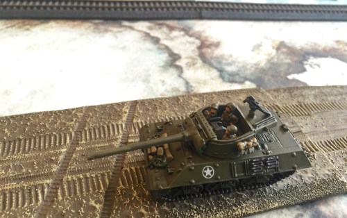 American heavy support arrives