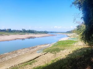 The Surma River in the sunshine