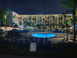 Convention Center in Night.