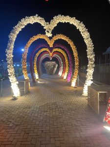 Flowers Heart Walk Frame