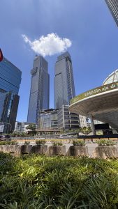 Autograph Tower, Jakarta, under a clear sky.