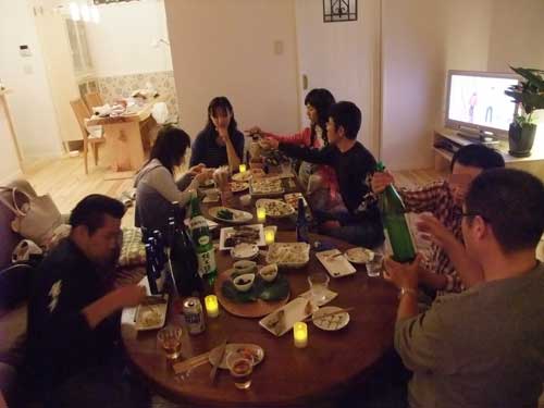 【祝!!しのぶ邸新築祝い 家呑み!!】_a0005436_18455482.jpg