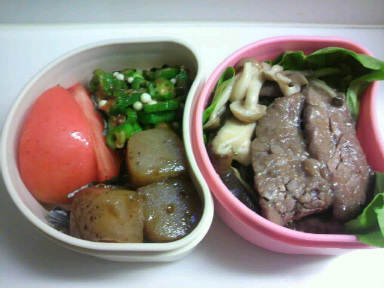 柔らかく変化した牛肉お弁当_c0077741_0252875.jpg