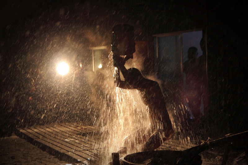 二戸市似鳥八幡宮 サイトギ~奉納からみそぎ編~_b0126256_21325454.jpg