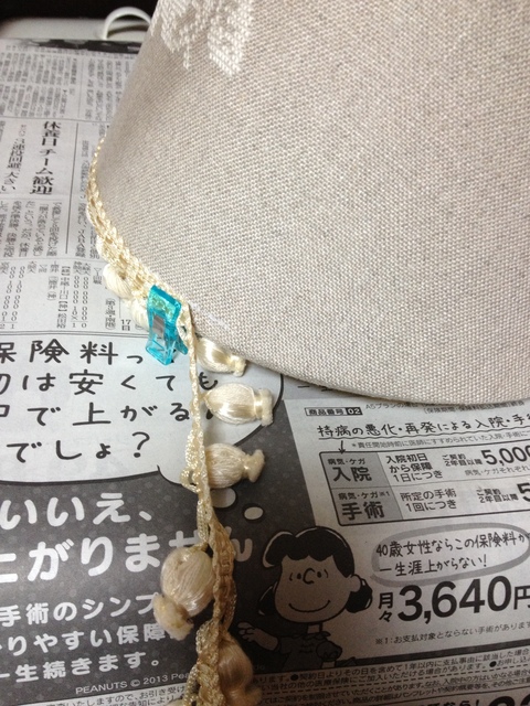 ランプシェード~~♪_e0146892_1114851.jpg
