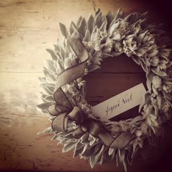 * ラムズイヤー。。。の。リース *_f0160641_562523.jpg