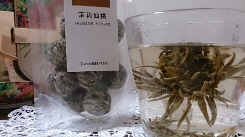 茉莉仙桃 ゆったりお茶の時間_f0220919_19363230.jpg