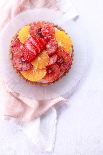 さくさく、ジューシー: 季節の果物のタルト (3) 春編_d0008146_23484433.jpg